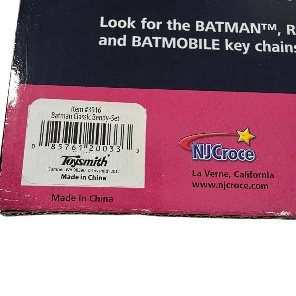 NIB Batman Bendable Figures The Penguin‎ Robin Batman Catwoman Joker Classic TV